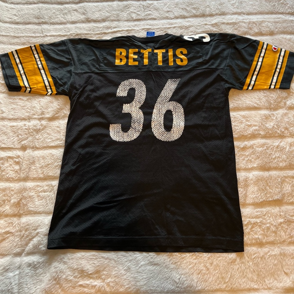 Vintage Champion Jerome Bettis Pittsburgh Steelers Jersey Size 44
